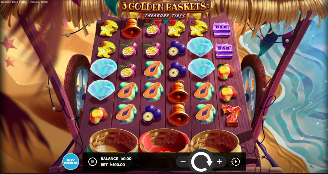 3 Golden Baskets: treasure tides